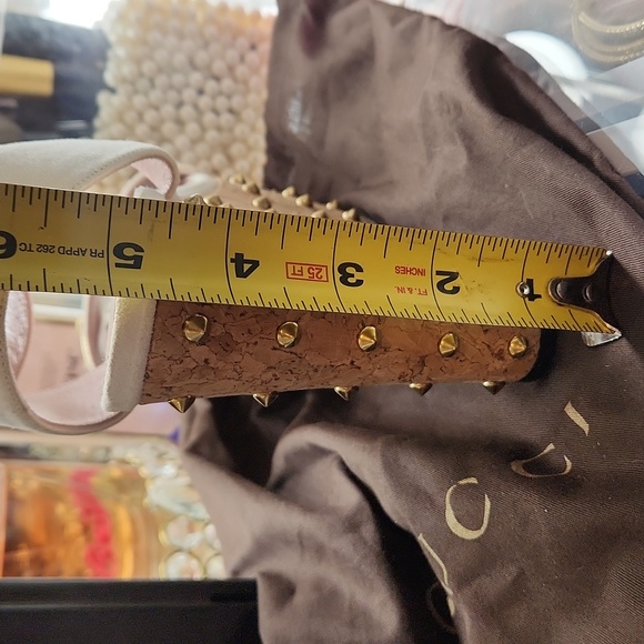 Gucci suede studded wedges size 36 - Picture 8 of 8